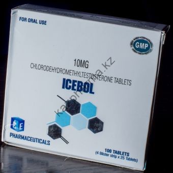 Туринабол Ice Pharma 100 таблеток (1таб 10 мг) - Каскелен